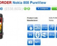 Preorder na Nokię 808 Pure View